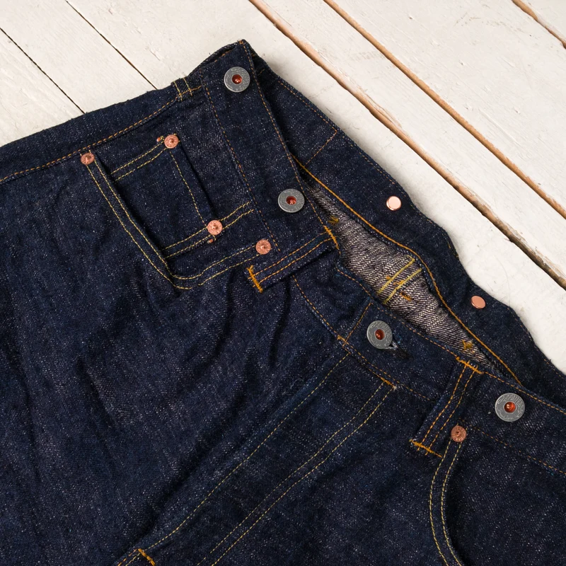 Ultra Slubby 15 oz. Heritage Jeans Hand Dye Indigo