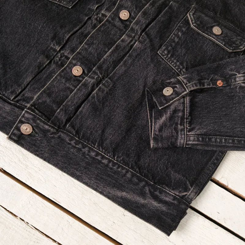 14,25 oz. Black Denim Type II Jacket 1953 Aged Black