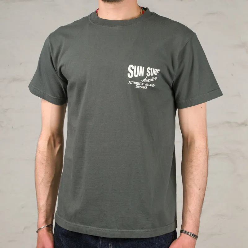 "Aloha-Tsuru" T-Shirt Schwarz