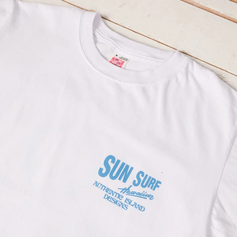 "Aloha-Tsuru" T-Shirt Weiß