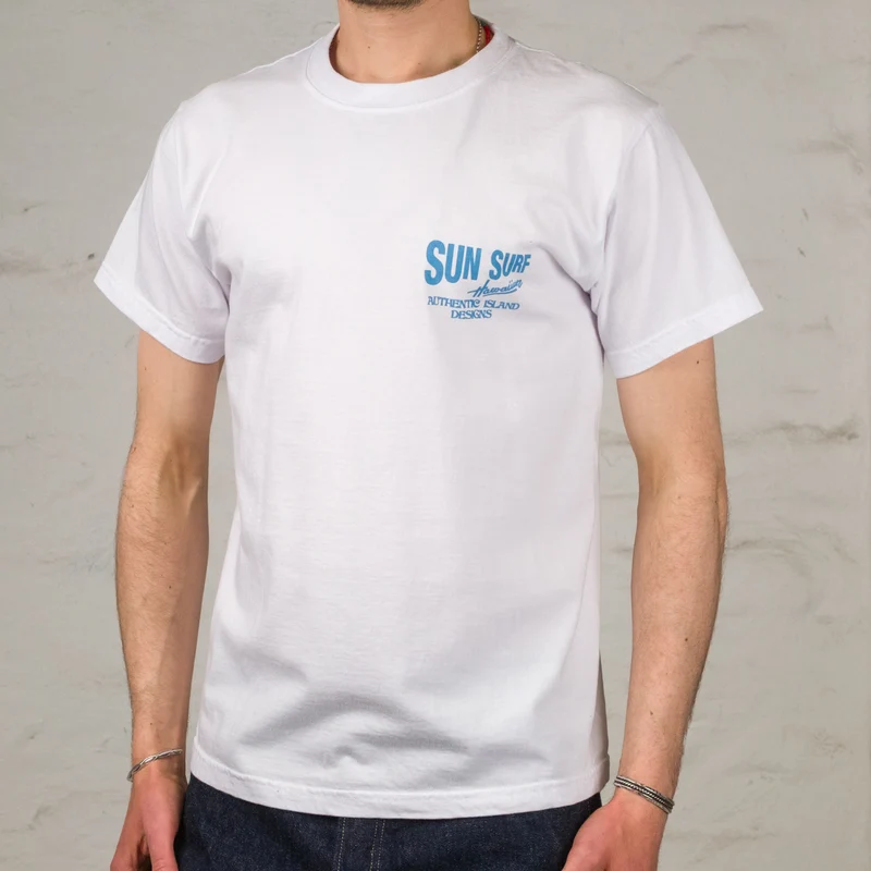 "Aloha-Tsuru" T-Shirt Weiß