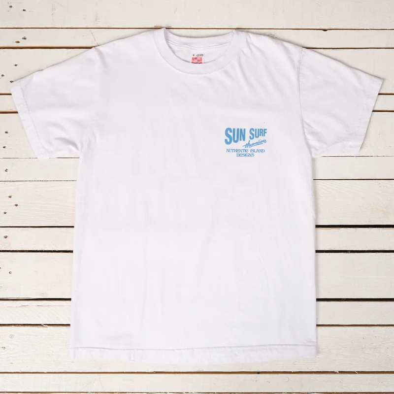 "Aloha-Tsuru" T-Shirt Weiß