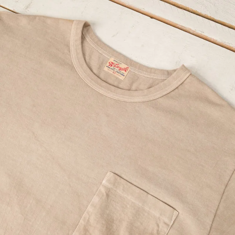 Pigment Dye Pocket T-Shirt Beige