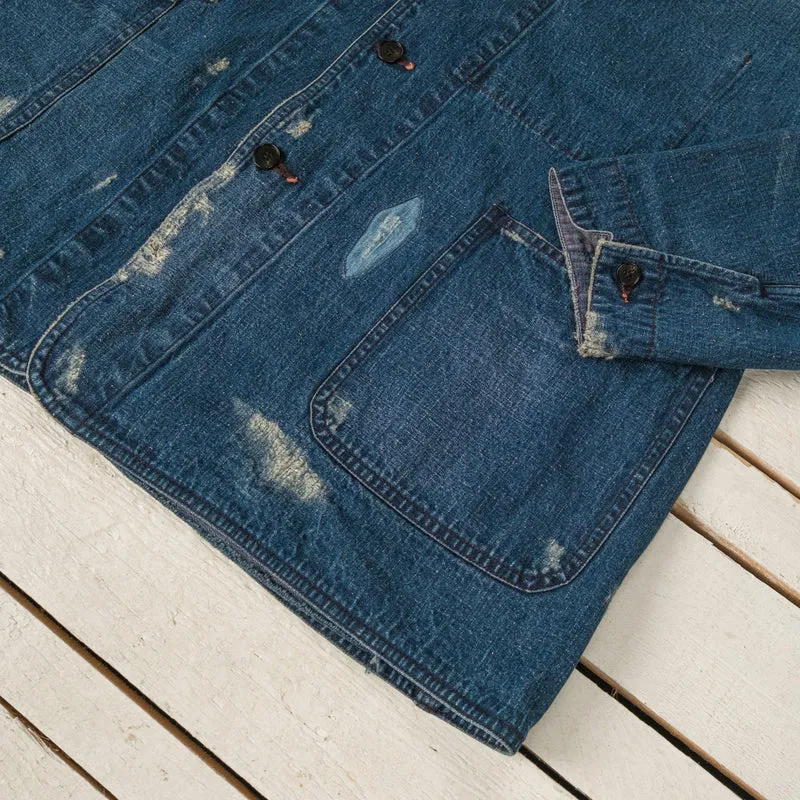 Sailor Collar Chore Jacket Scar Face