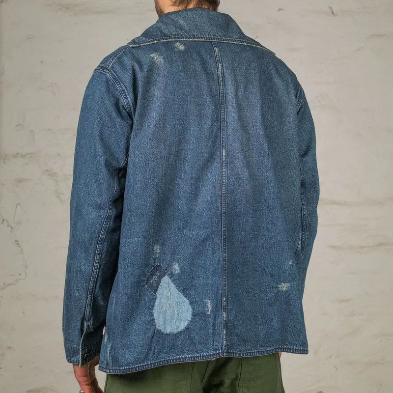 Sailor Collar Chore Jacket Scar Face