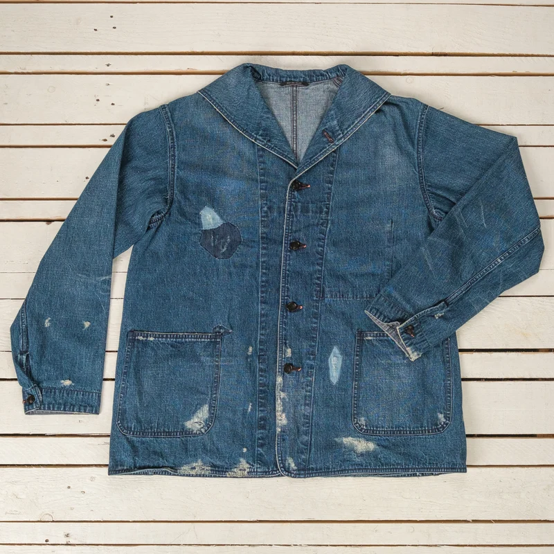 Sailor Collar Chore Jacket Scar Face