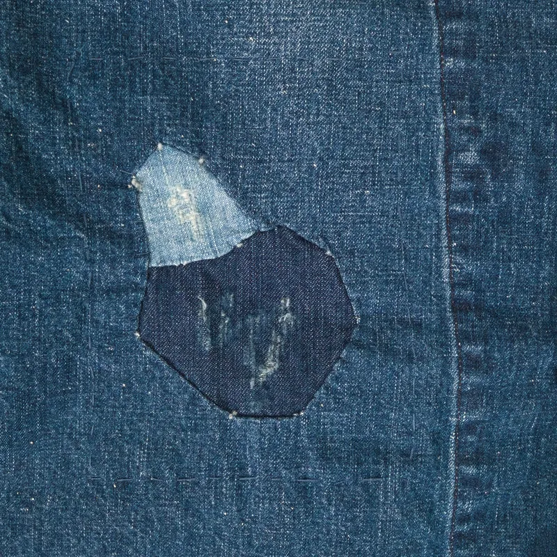 Sailor Collar Chore Jacket Scar Face