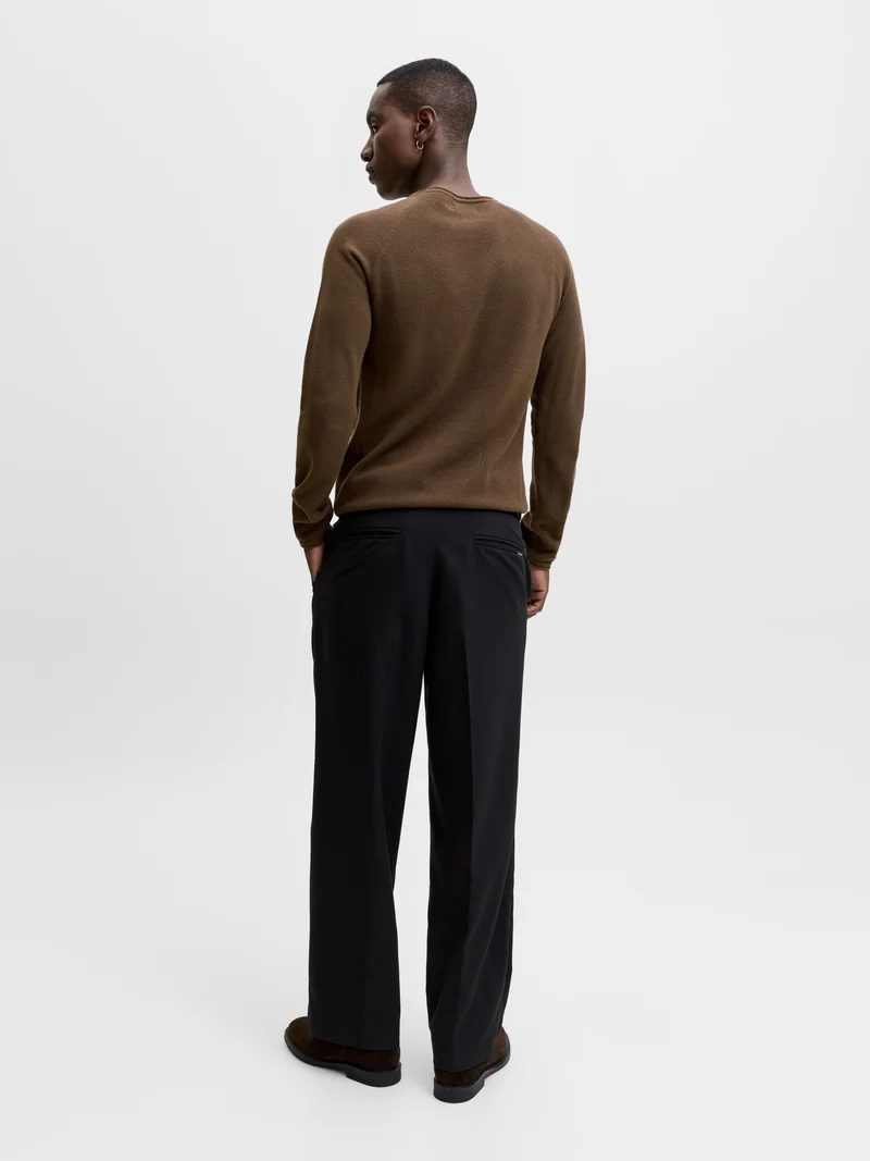 JJEHILL KNIT CREW NECK NOOS, Cocoa