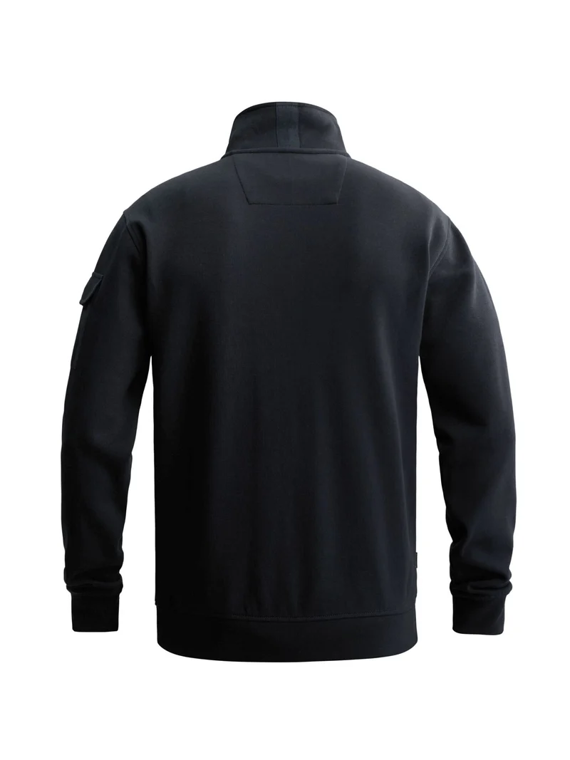 Half zip collar interlock jersey, Salute