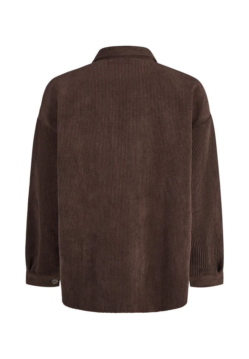 BLOUSE, CHOCOLATE PLUM