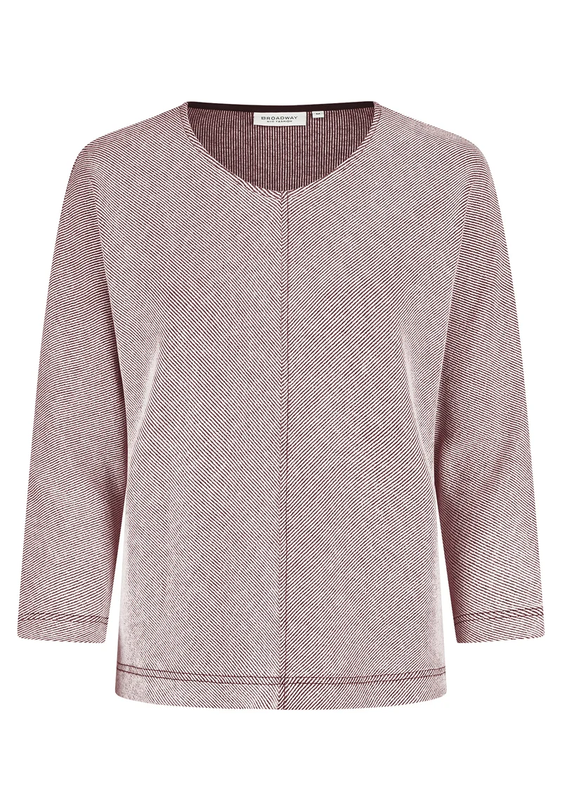 SWEATSHIRT, CHOCOLATE PLUM