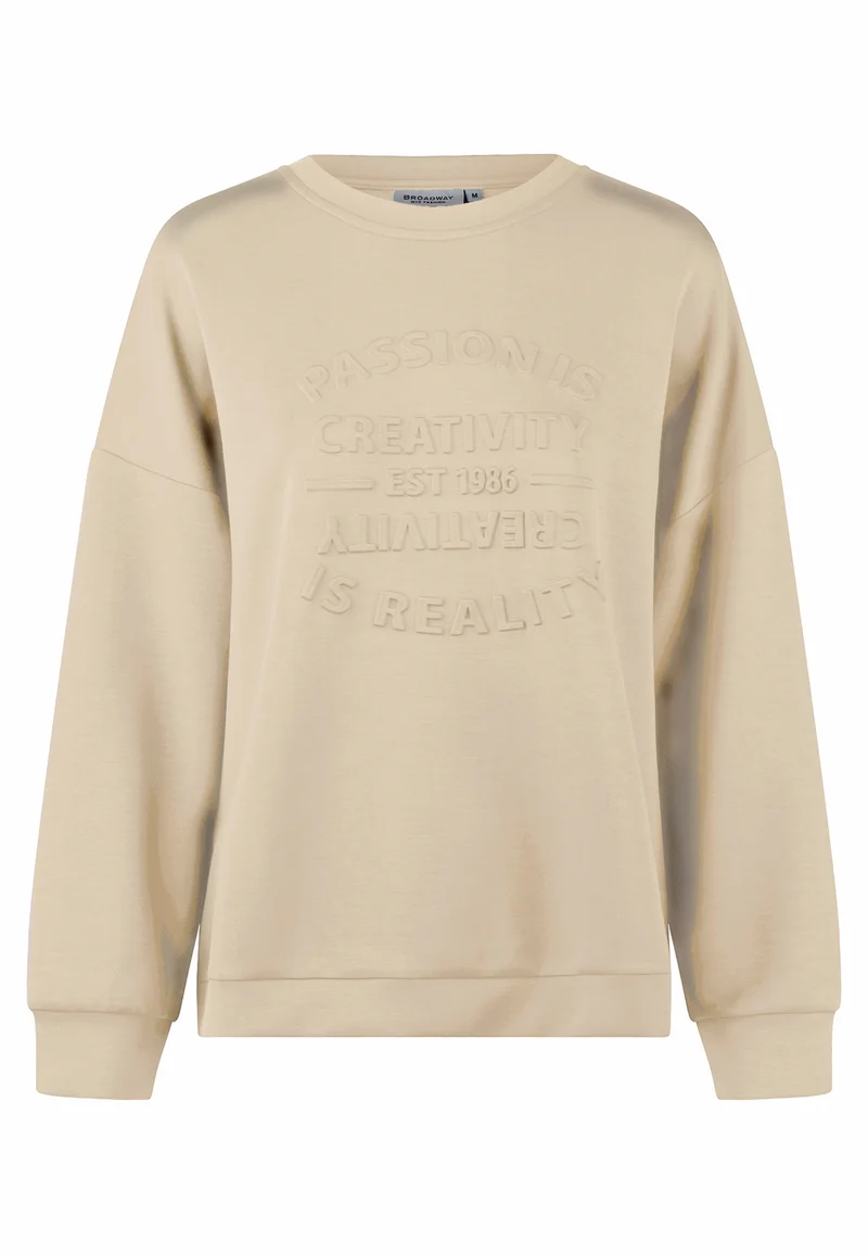 SWEATSHIRT, WARM SAND
