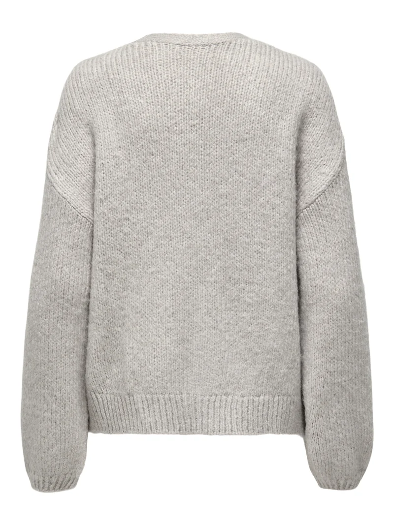 JDYDINEA L/S CARDIGAN KNT NOOS, Chateau Gray