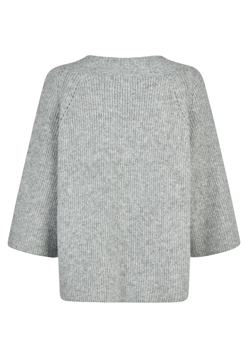 SWEATER, FROST GRAY MELANGE