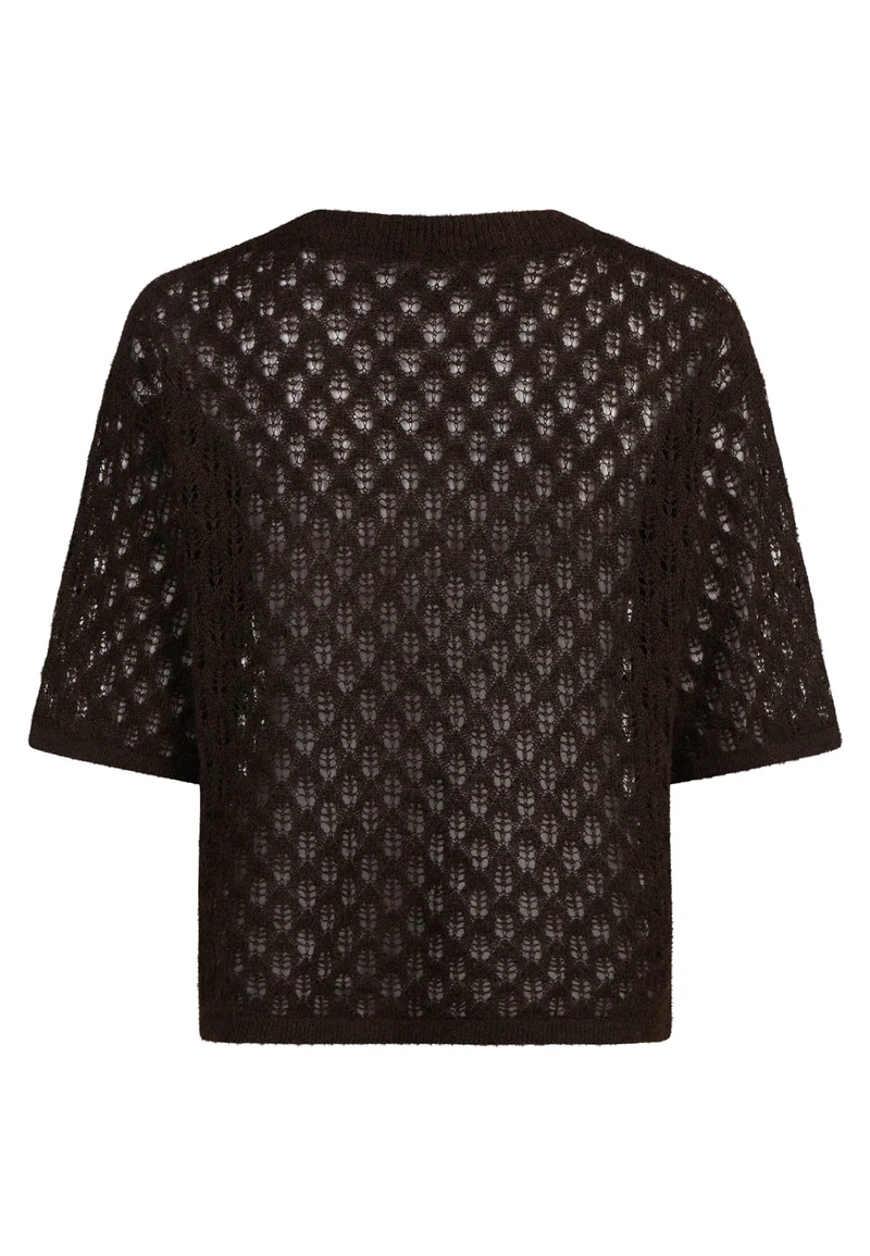 SWEATER, CHOCOLATE PLUM MELANGE