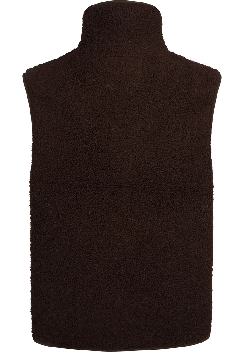 VEST, CHOCOLATE PLUM