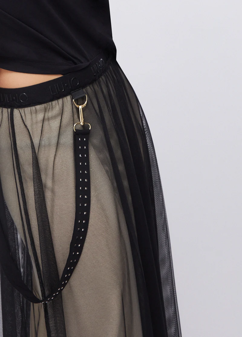 Longline Tulle Skirt