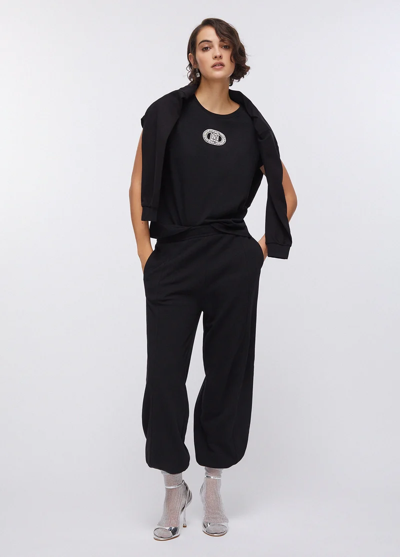 Fleece Balloon Trousers