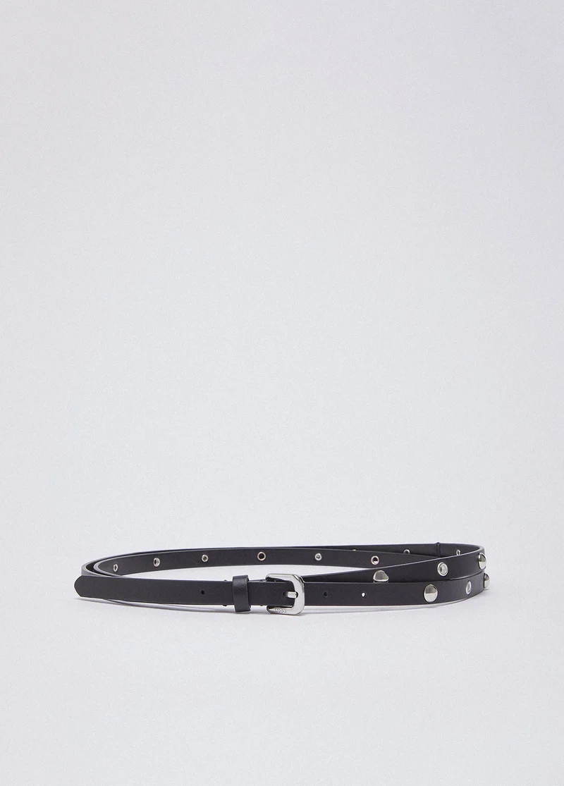 Thin Belt with Studs