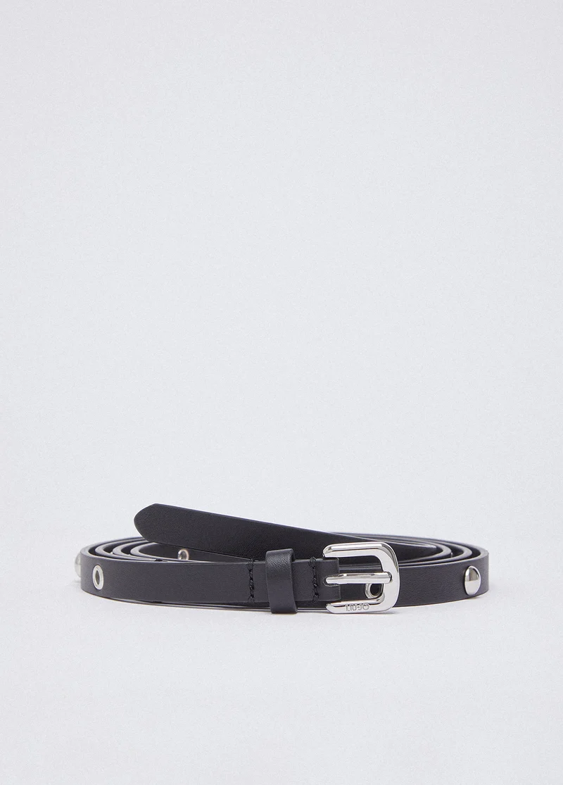 Thin Belt with Studs
