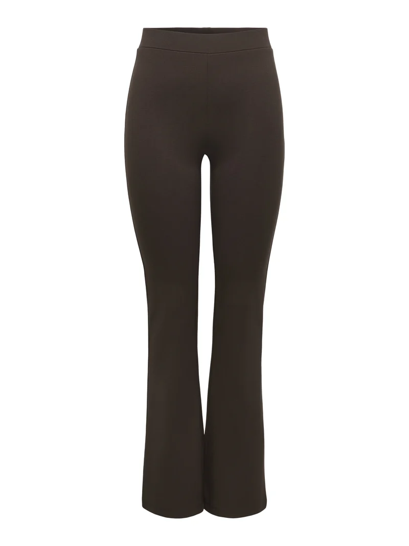 JDYPRETTY FLARE PANT JRS NOOS, Coffee Bean