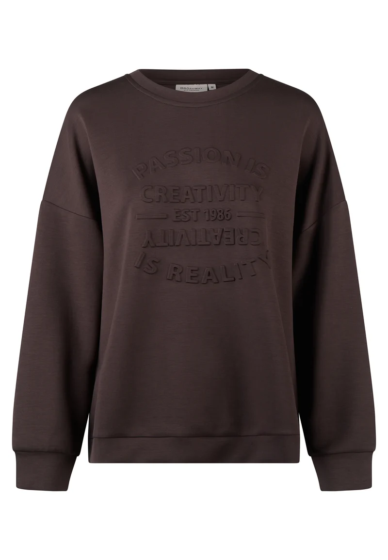 SWEATSHIRT, ESPRESSO