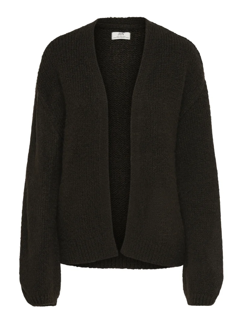 JDYDINEA L/S CARDIGAN KNT NOOS, Chocolate Torte