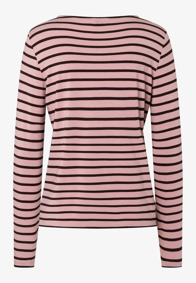 Striped Shirt, small yarn stripes jersey
