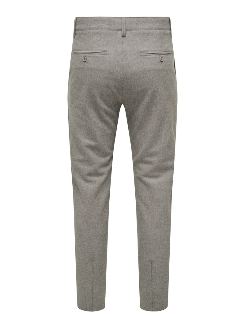 ONSMARK SLIM BRUSH PIQUE 0353 PANTS, Falcon
