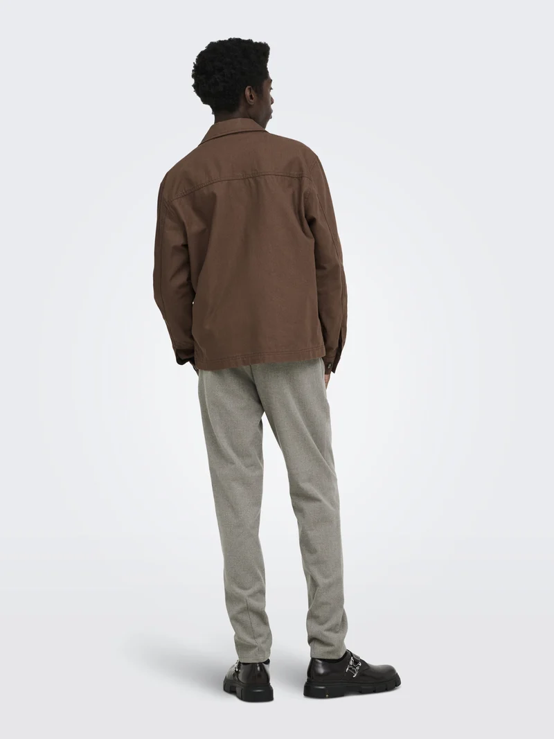ONSMARK SLIM BRUSH PIQUE 0353 PANTS, Falcon