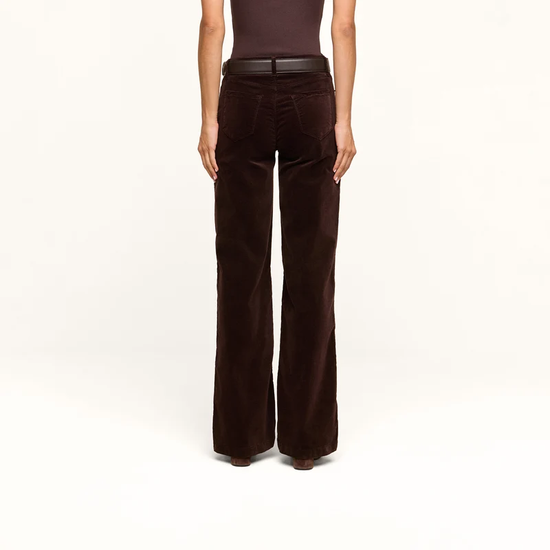 Scottie Velvet Wide-Leg Jean