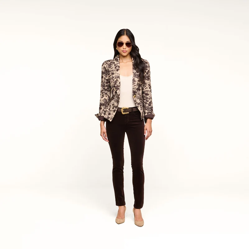 Marguerite Velvet Skinny Jean