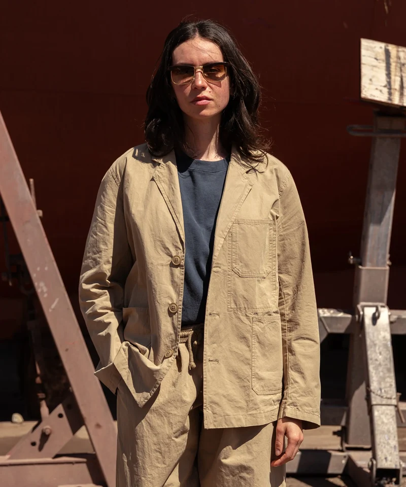 THE POPLIN BLAZER