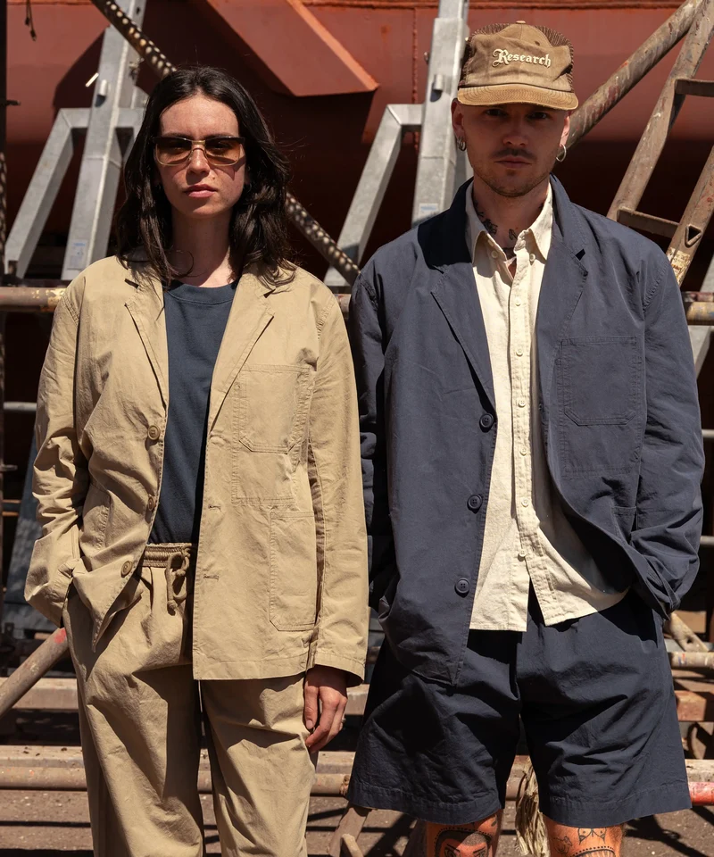 THE POPLIN BLAZER