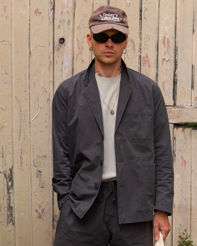 THE POPLIN BLAZER