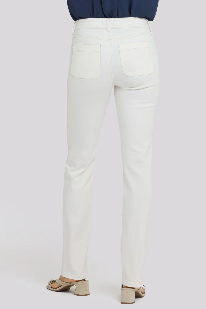 Marilyn Straight Jeans | Vintage White