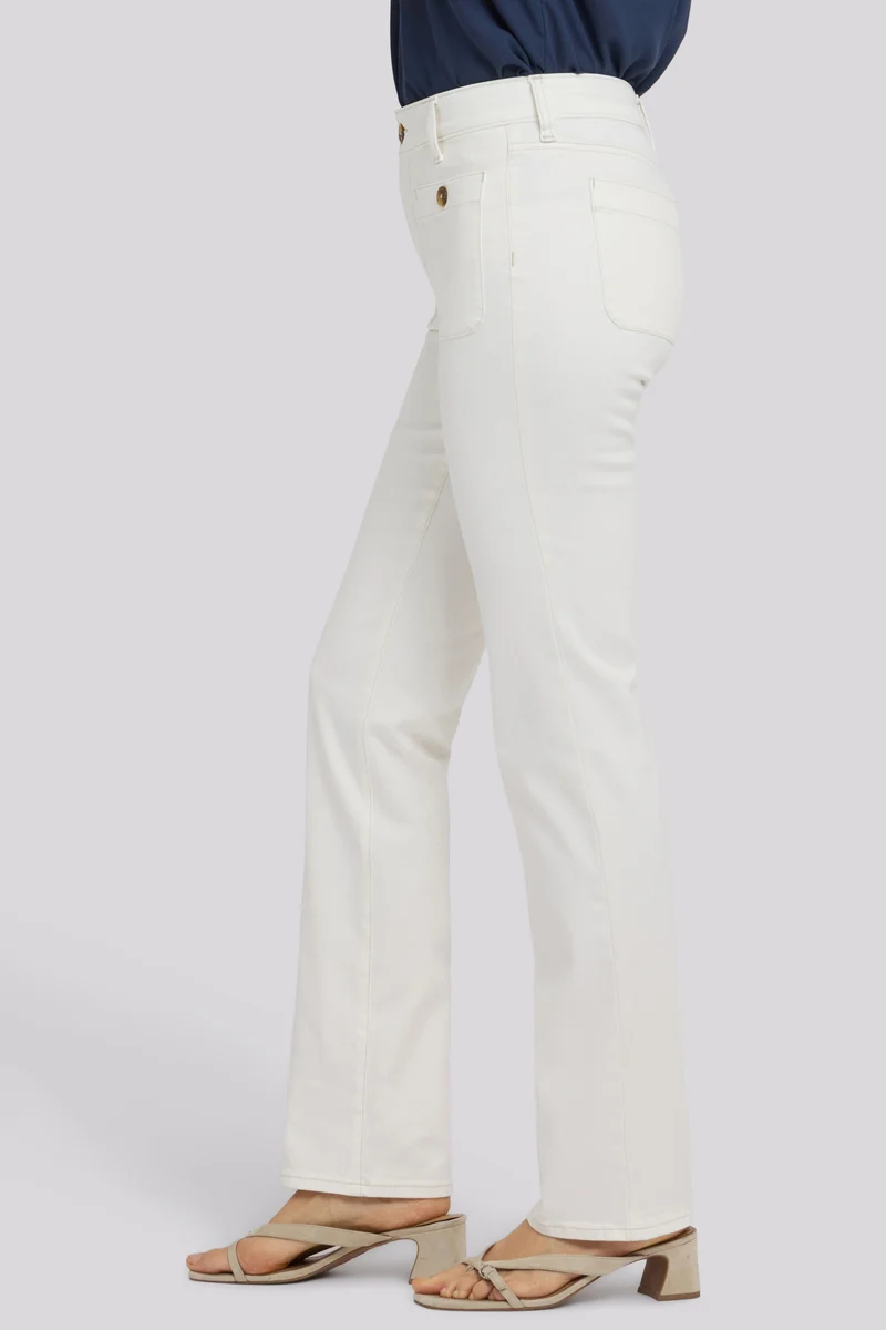 Marilyn Straight Jeans | Vintage White