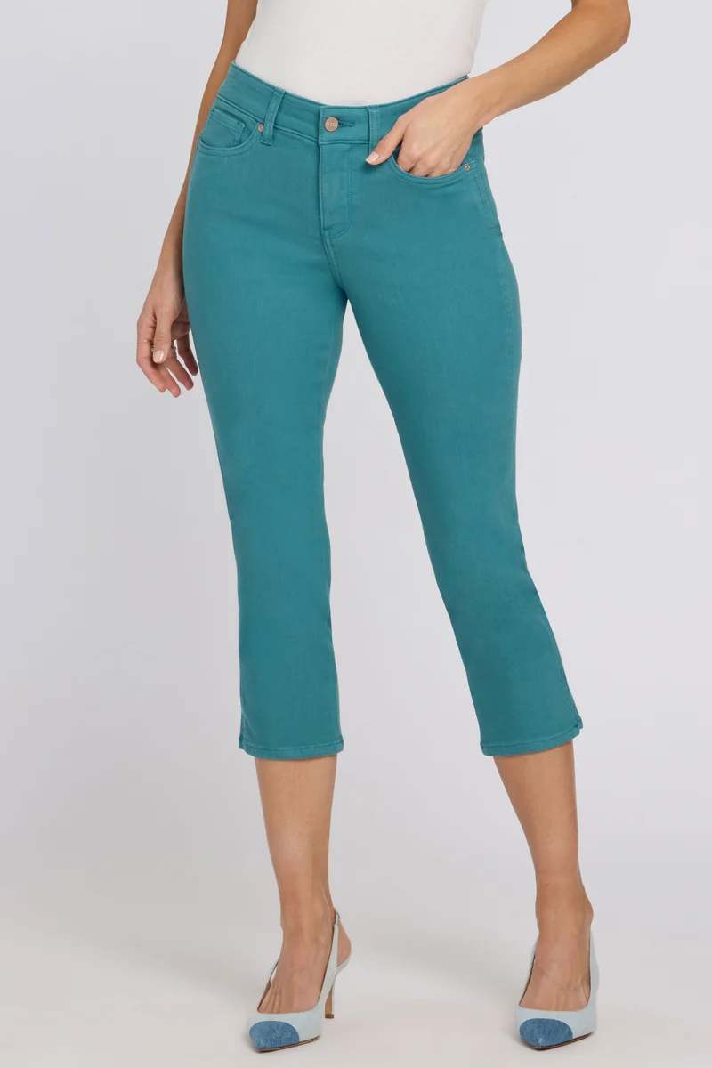 Chloe Capri Jeans In Cool Embrace® Denim | Harbor Blue