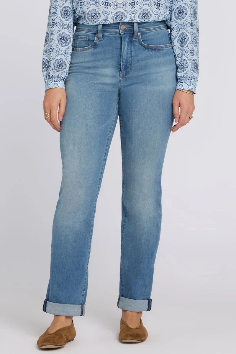 Marilyn Straight Jeans in Sure Stretch® Denim mit High Rise | Port Sea