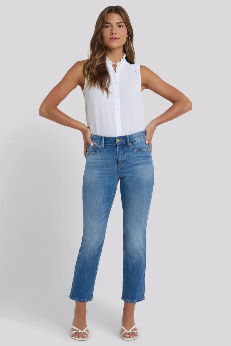 Marilyn Straight Ankle Jeans | Pacifica