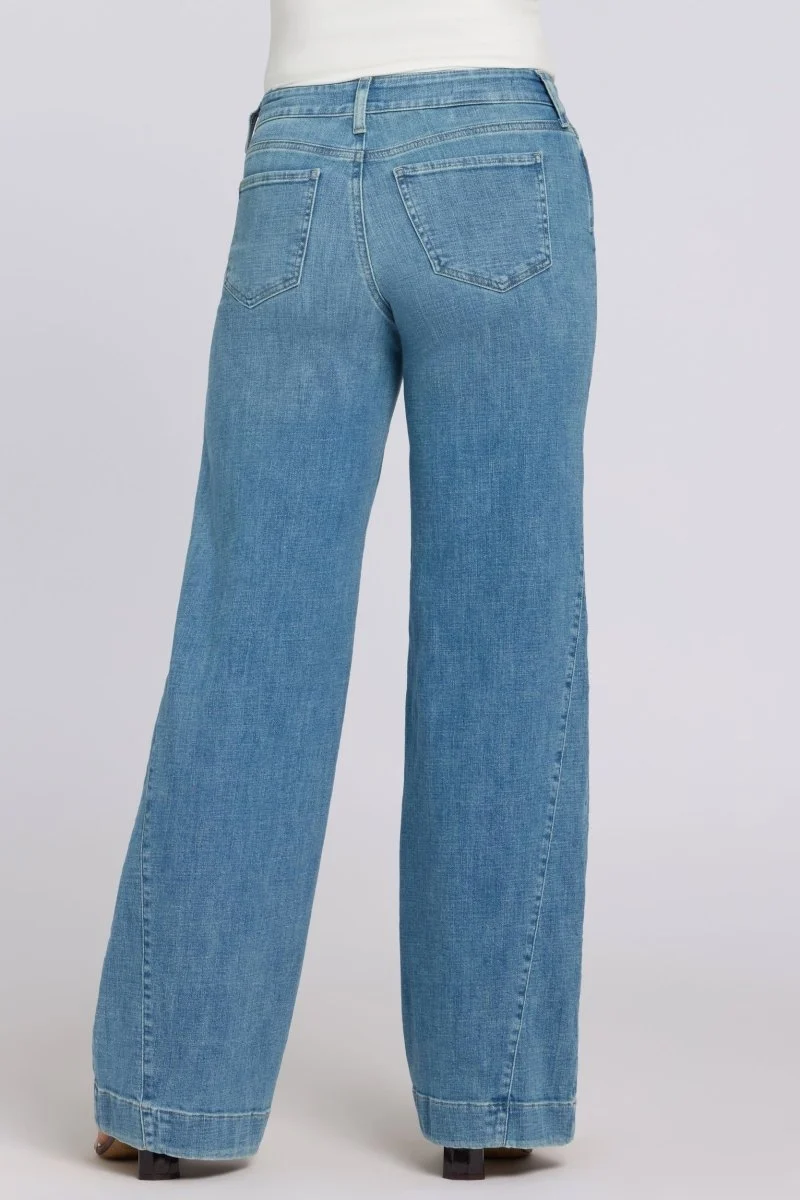 Teresa Wide Leg Jeans | Dawn Rock