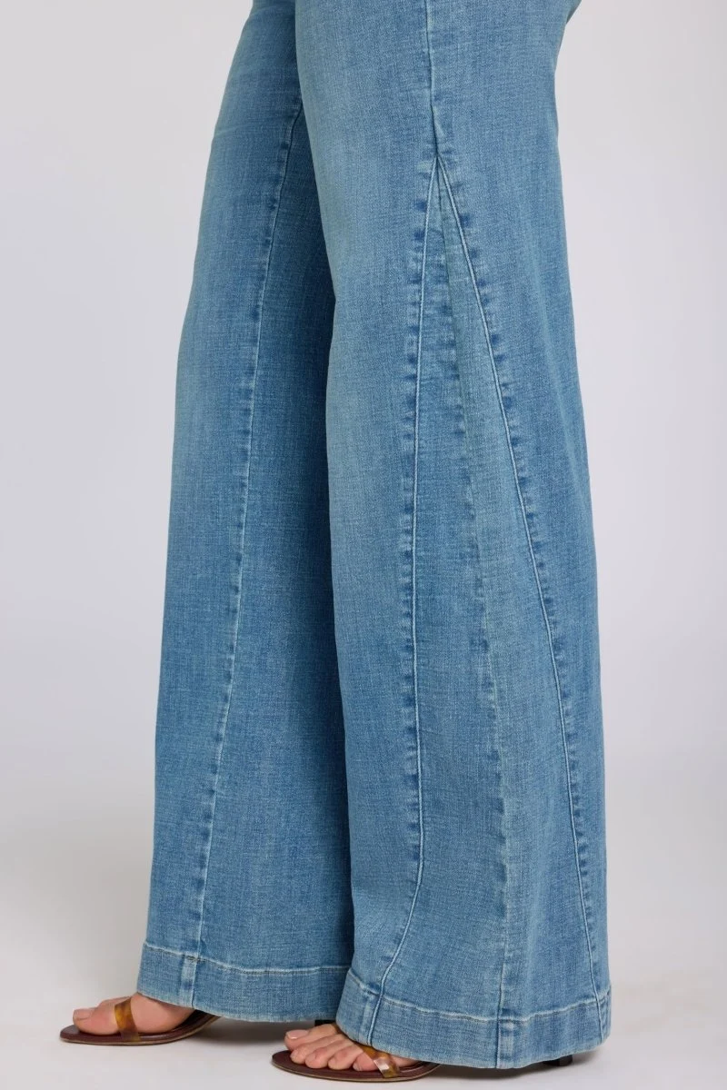 Teresa Wide Leg Jeans | Dawn Rock
