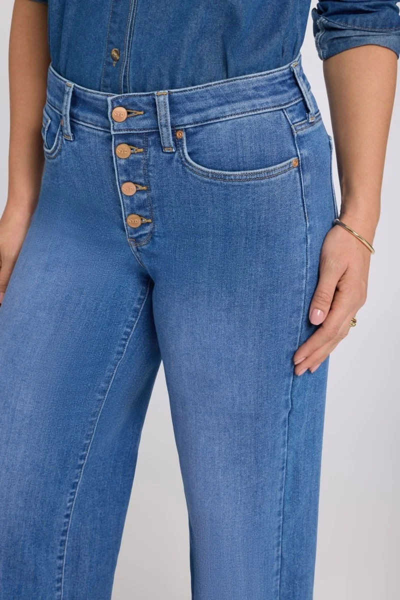Teresa Wide Leg Jeans | Blue Paradise