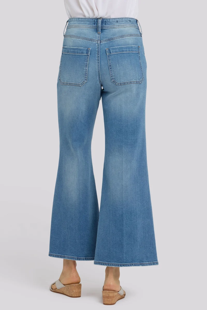 Mia Palazzo Ankle Jeans mit High Rise | Port Sea