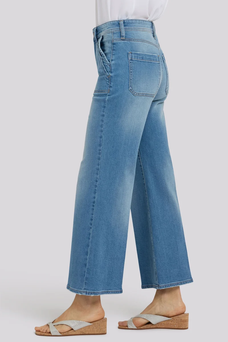 Mia Palazzo Ankle Jeans mit High Rise | Port Sea