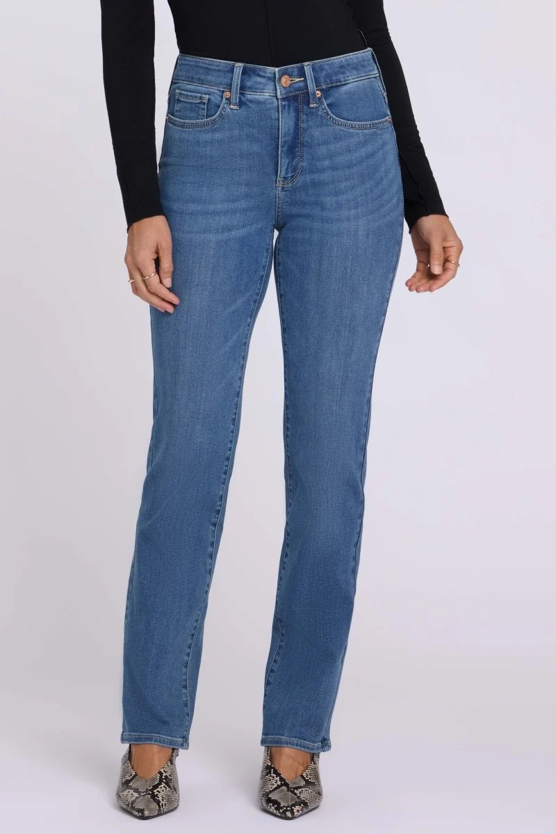 Marilyn Straight Jeans In Sure Stretch® Denim | Redwood