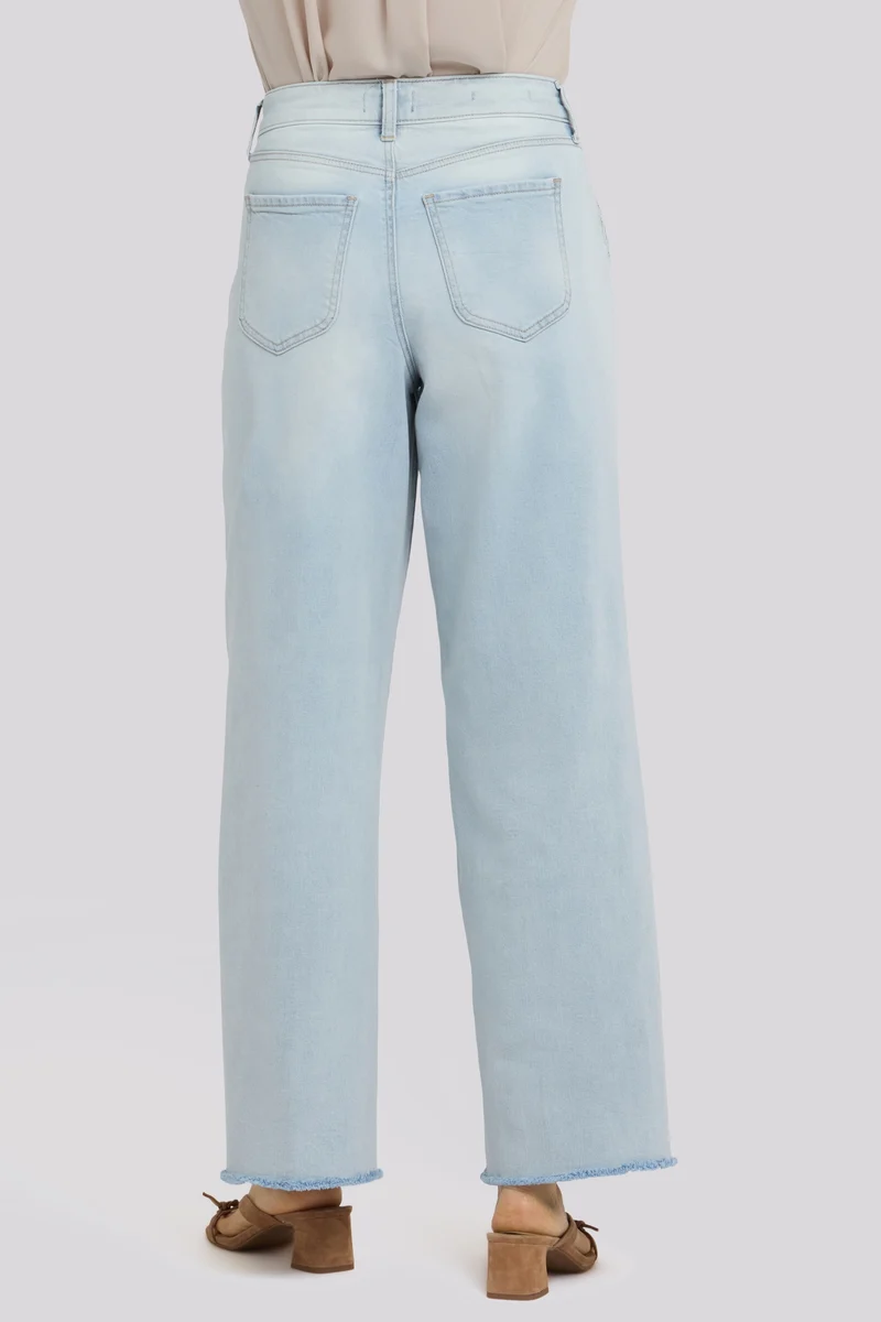 Simone Wide Leg Jeans mit High Rise | Desert Shoreline