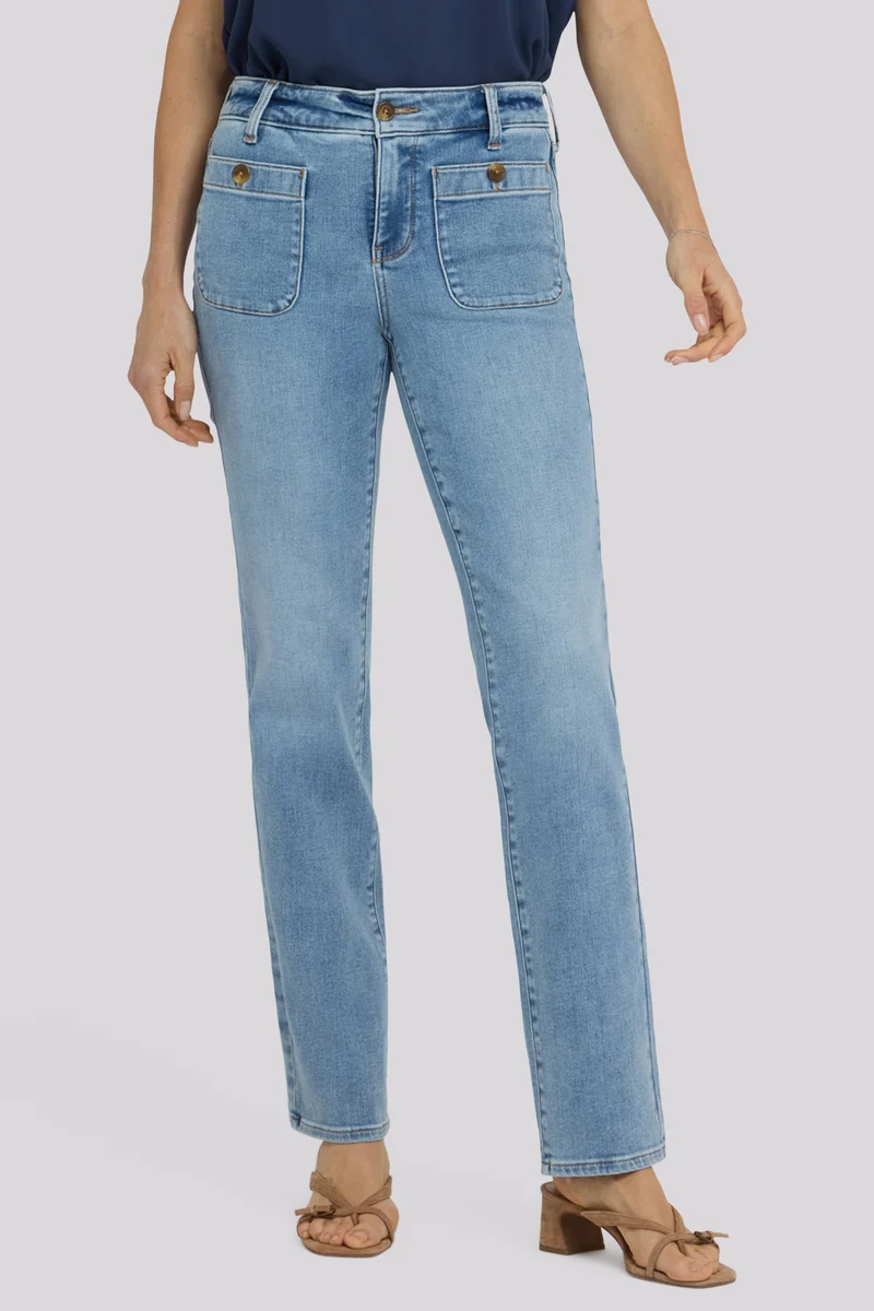 Marilyn Straight Jeans | Mist