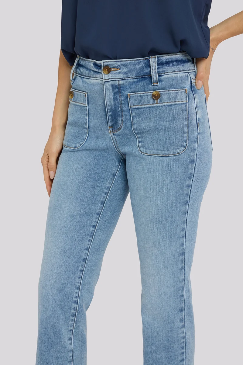 Marilyn Straight Jeans | Mist