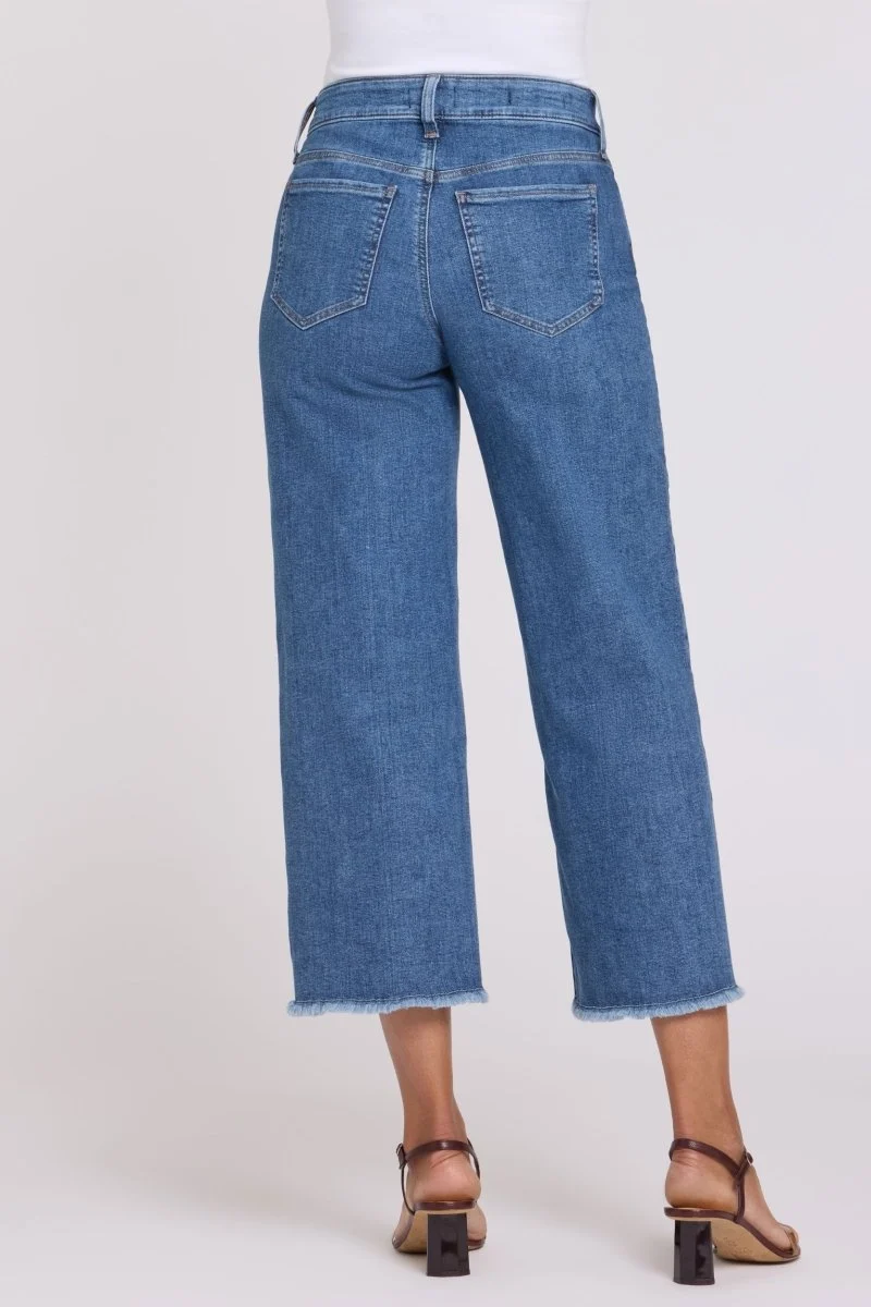 Teresa Wide Leg Ankle Jeans | Salton